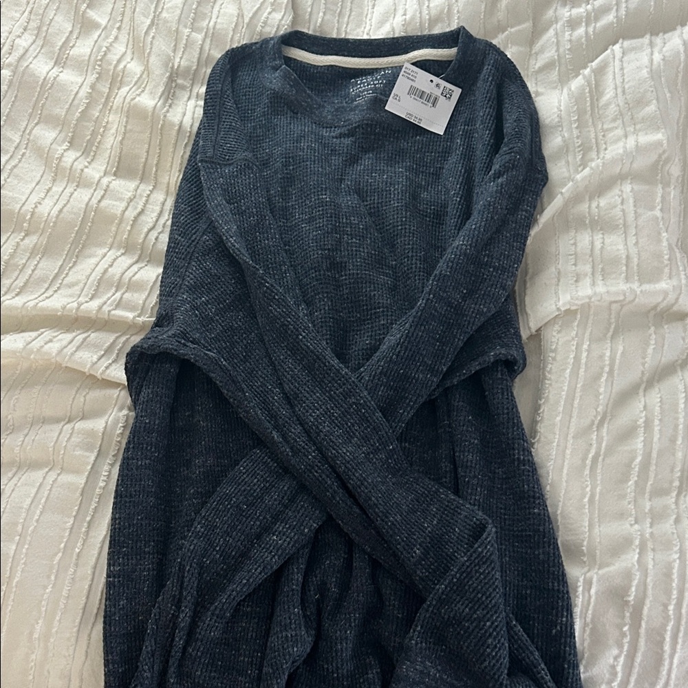 Mens Dark Gray Sweater